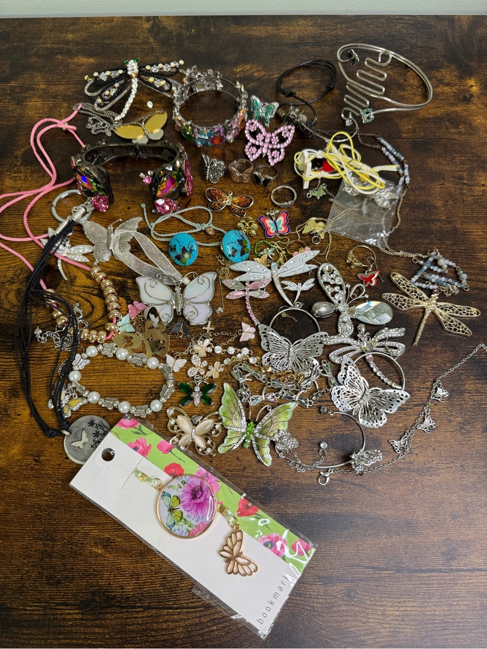 Butterfly Themed Craft Crafting Jewelry Broken Repair Harvest